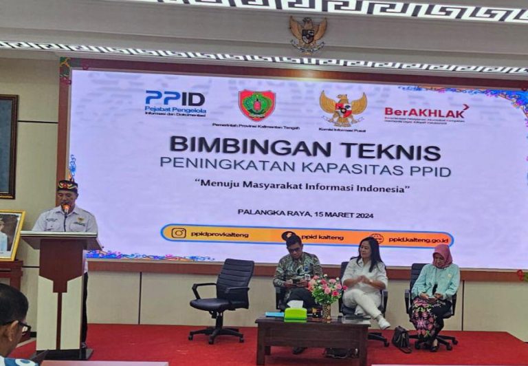 Ketua KI Kalteng Minta Badan Publik Kalteng Maksimalkan SOP Layanan Informasi Publik