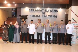 Kapolda Kalteng Terima Kunjungan Komisi Informasi Kalteng
